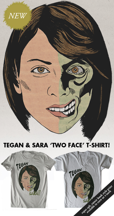teganandsara-twoface-tshirt